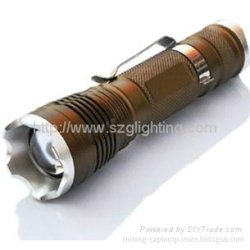GL-F014 XPE 4W strong brightness led flashlight